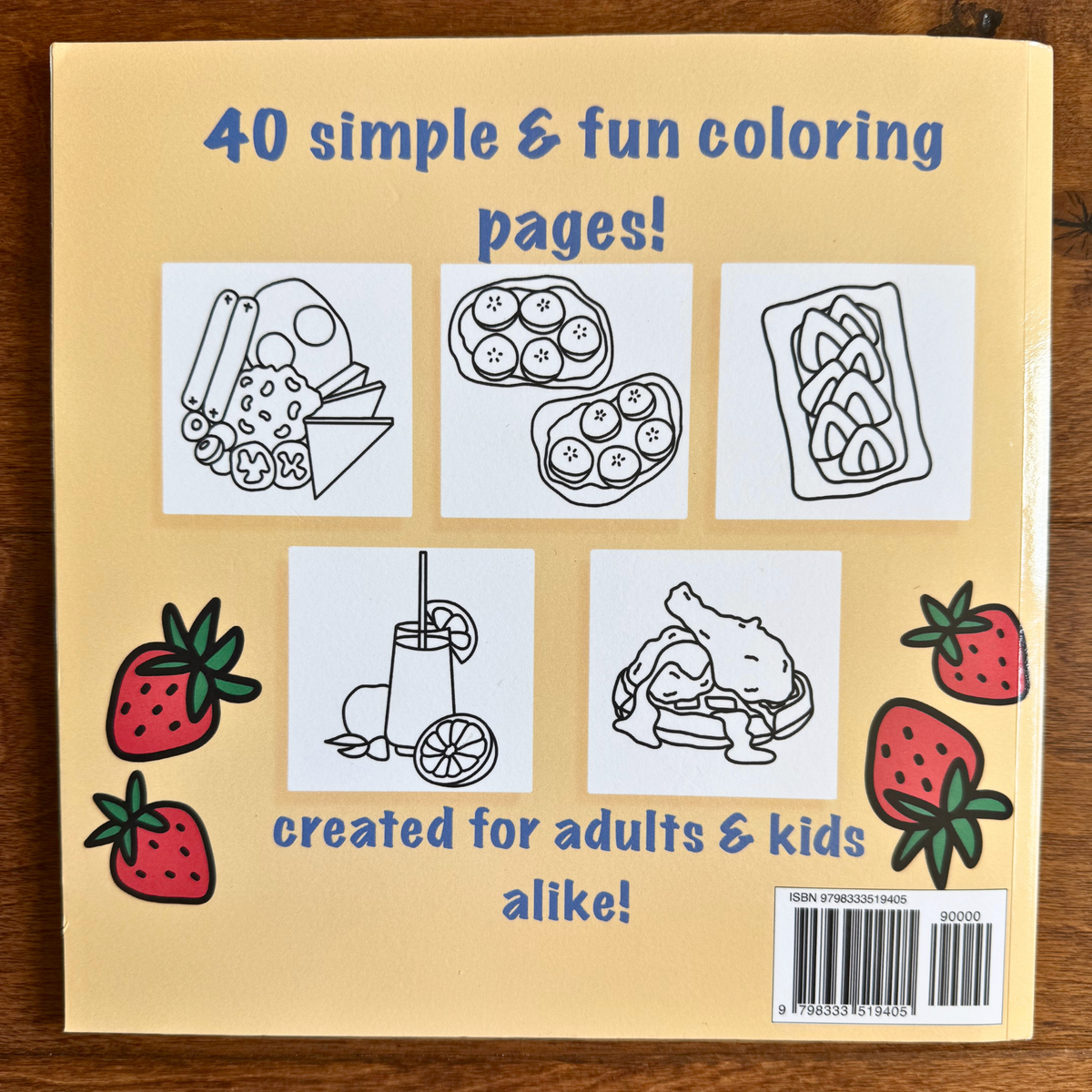 Breakfast & Brunch Coloring Book
