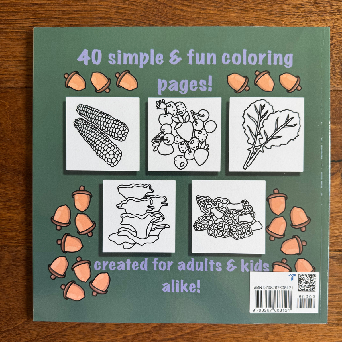 Fungi & Foraging Coloring Book