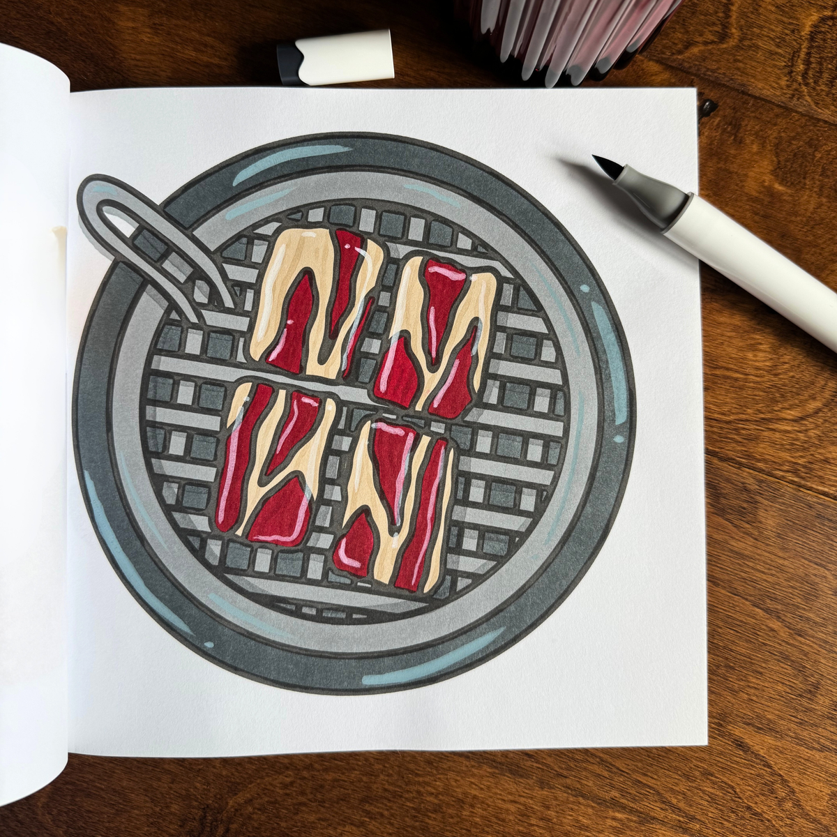 Hot Pot & Hibachi Coloring Book