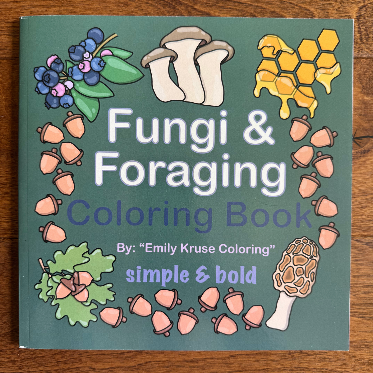 Fungi & Foraging Coloring Book
