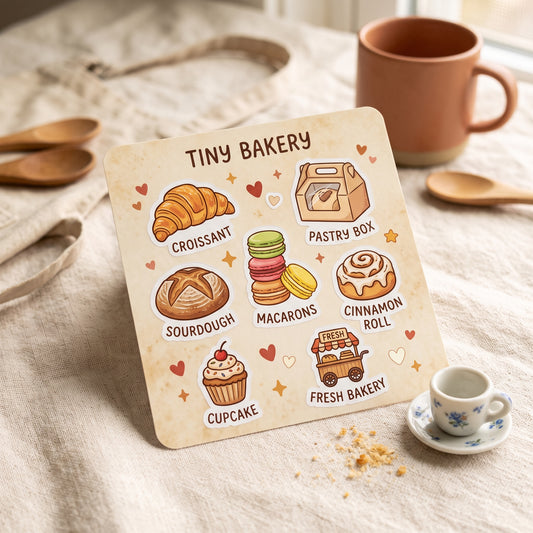 Tiny Bakery Sticker Sheet