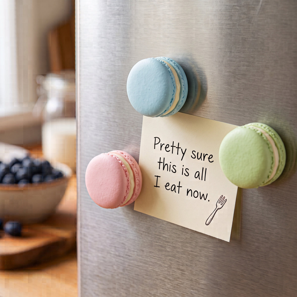 Tiny Macaron Magnet