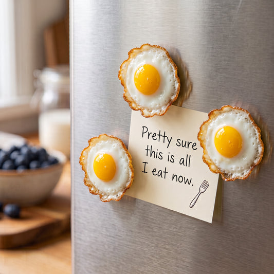 Tiny Sunny Side Up Egg Magnet