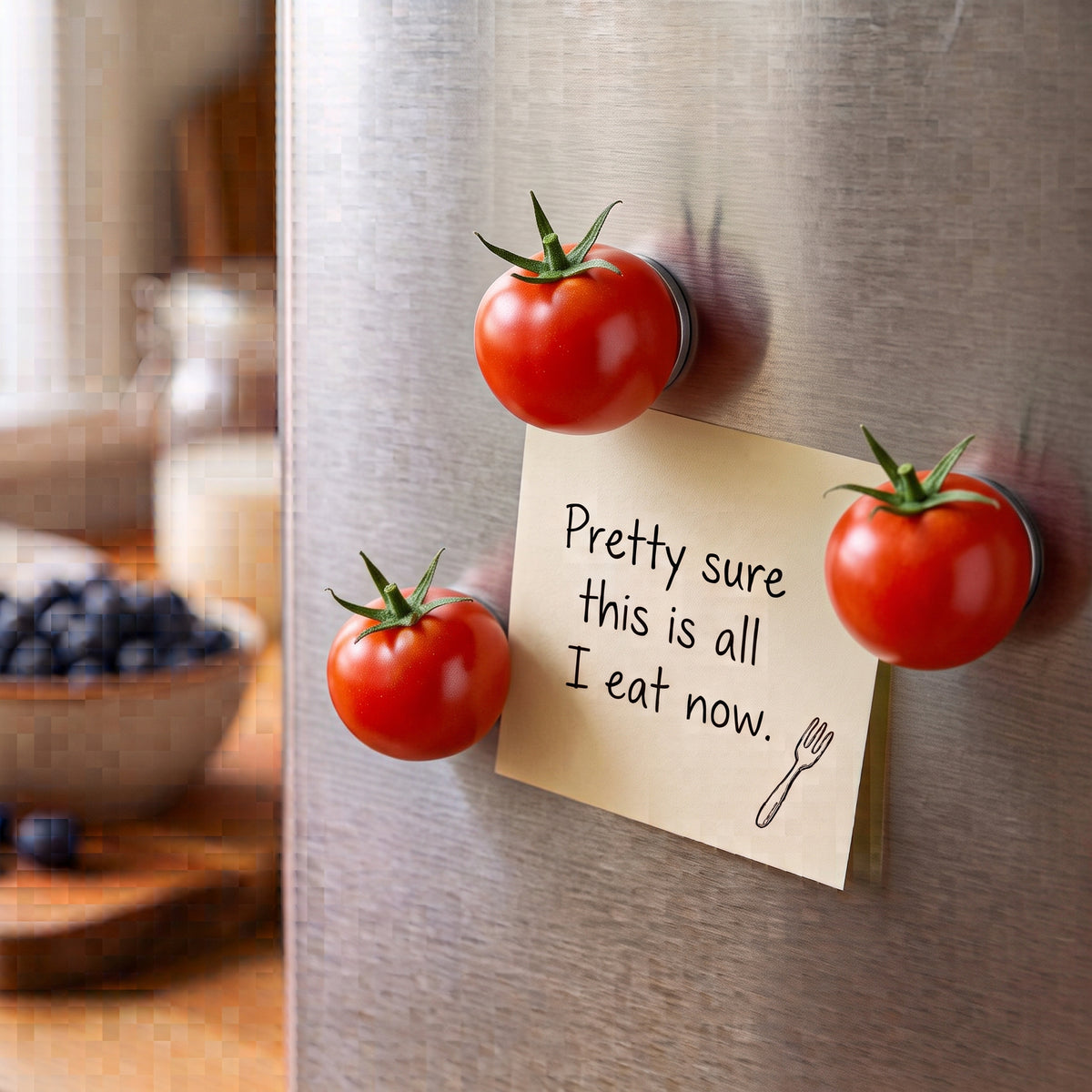 Tiny Tomato Magnet